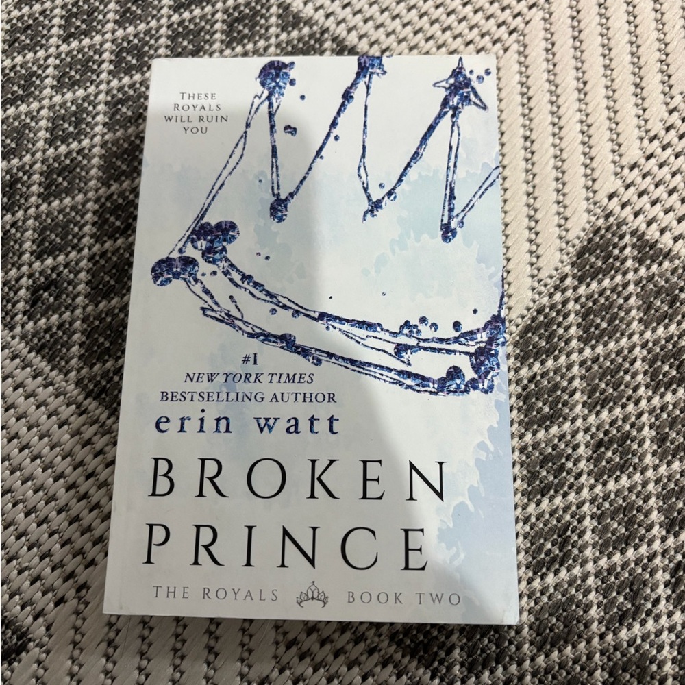 3/20$ Broken Prince by Erin Watt Book